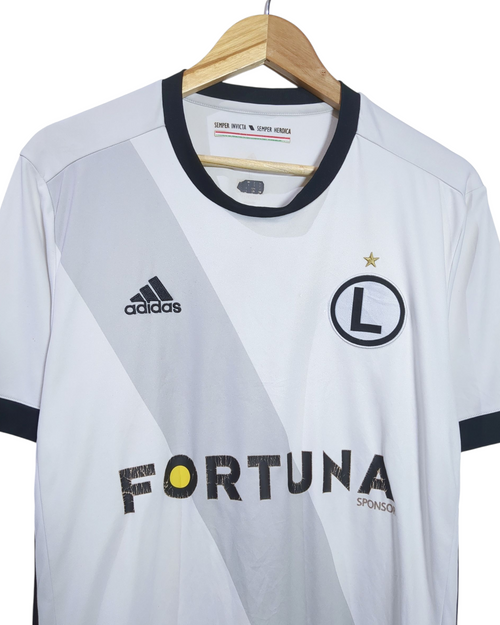 2017-18 Legia Warsaw Adidas Home Shirt - (L)
