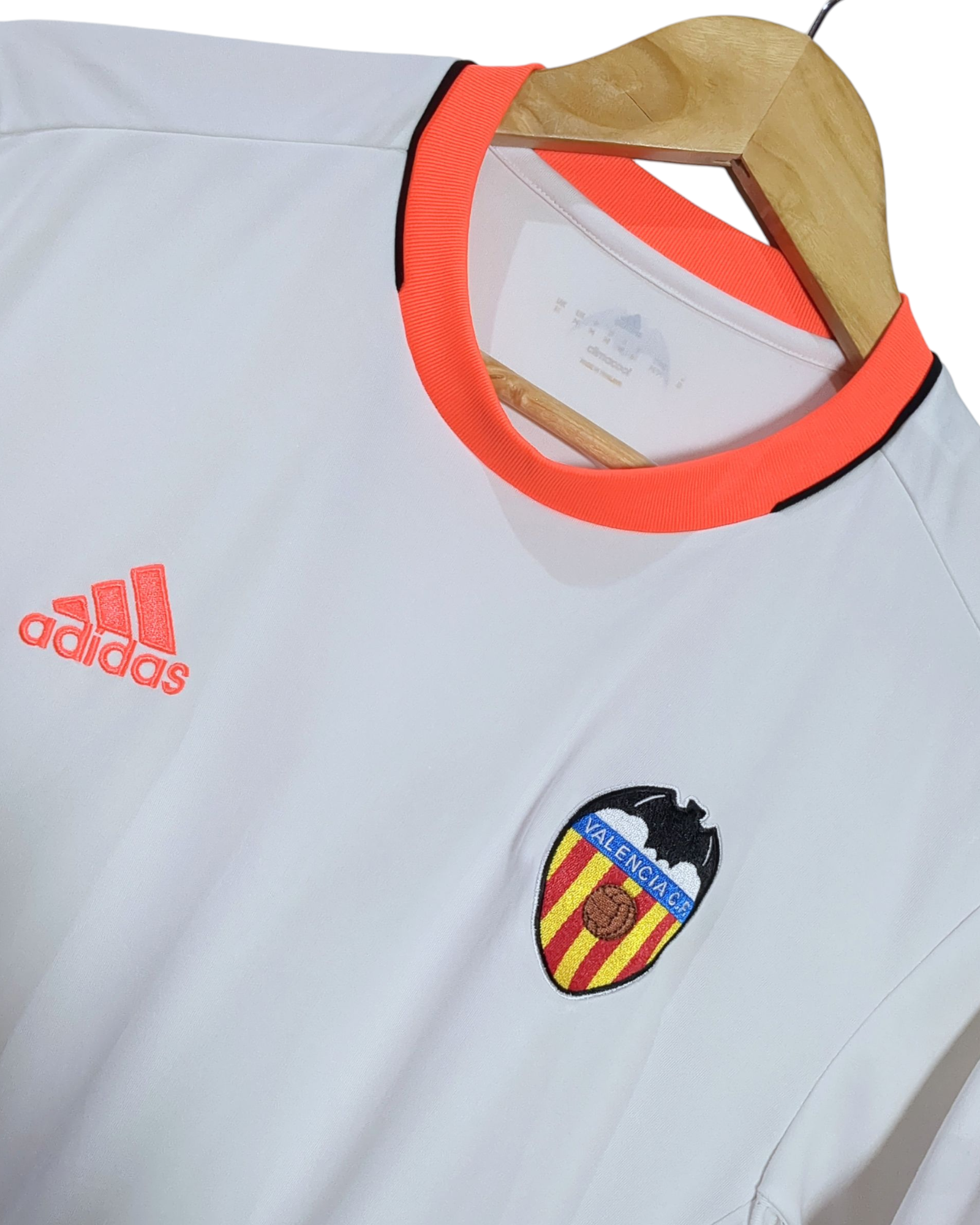 2016-17 Valencia Adidas Home Shirt #7 M.Suarez - (M)
