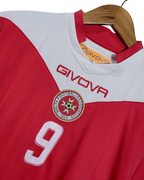 2012-14 Malta Givova Match Issue Home L/S Shirt #9 - (S)