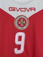 2012-14 Malta Givova Match Issue Home L/S Shirt #9 - (S)