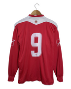2012-14 Malta Givova Match Issue Home L/S Shirt #9 - (S)