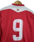 2012-14 Malta Givova Match Issue Home L/S Shirt #9 - (S)
