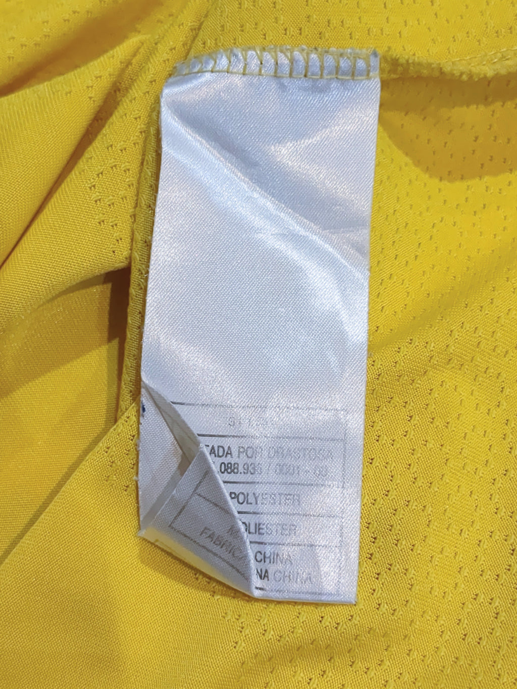 2000-02 Brazil Nike Home L/S Shirt #7 - (L)