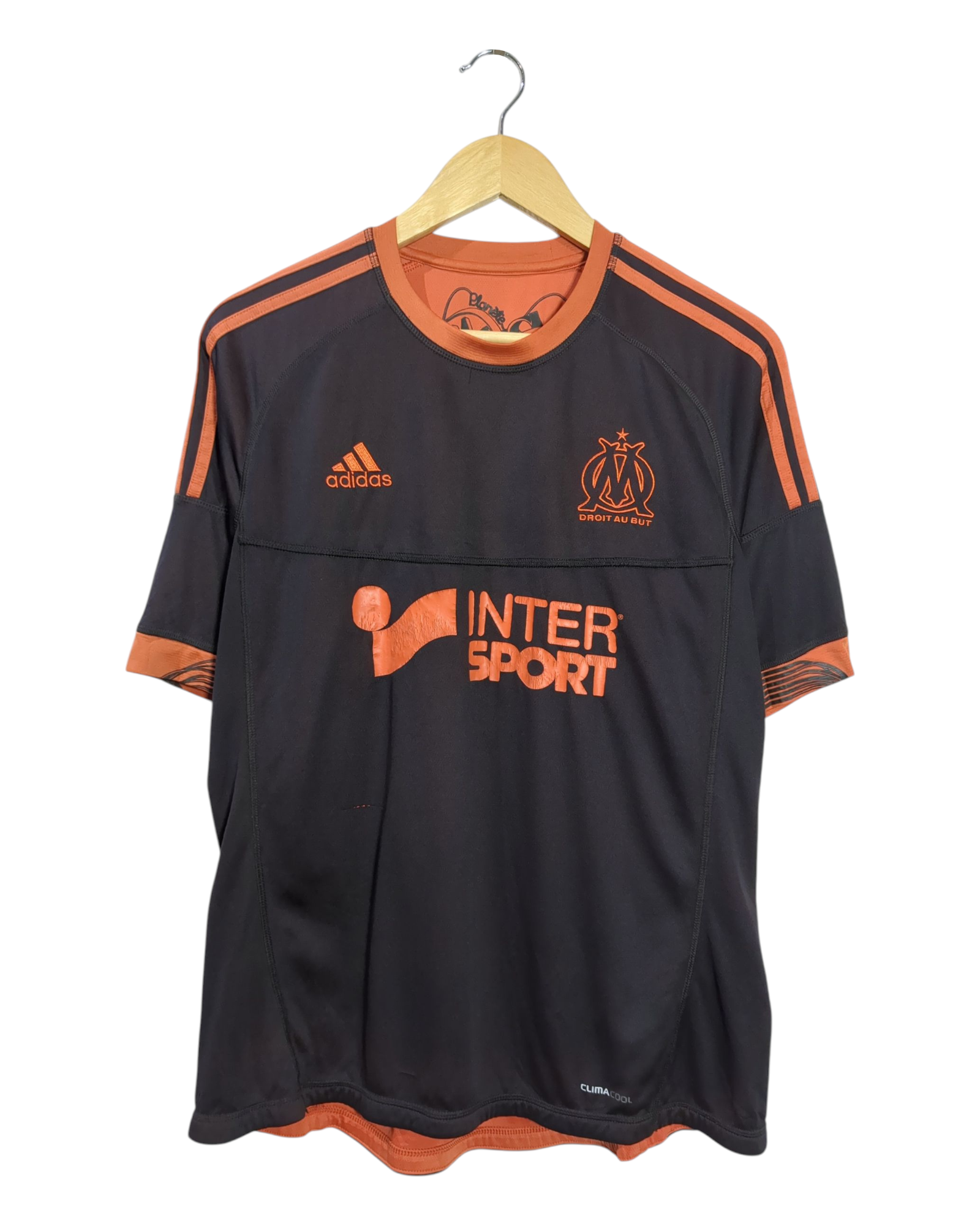 2012-13 Olympique Marseille Adidas Reversible Third Shirt - (L)