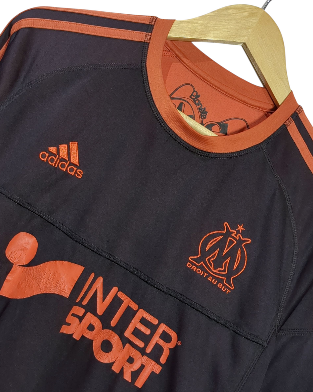 2012-13 Olympique Marseille Adidas Reversible Third Shirt - (L)
