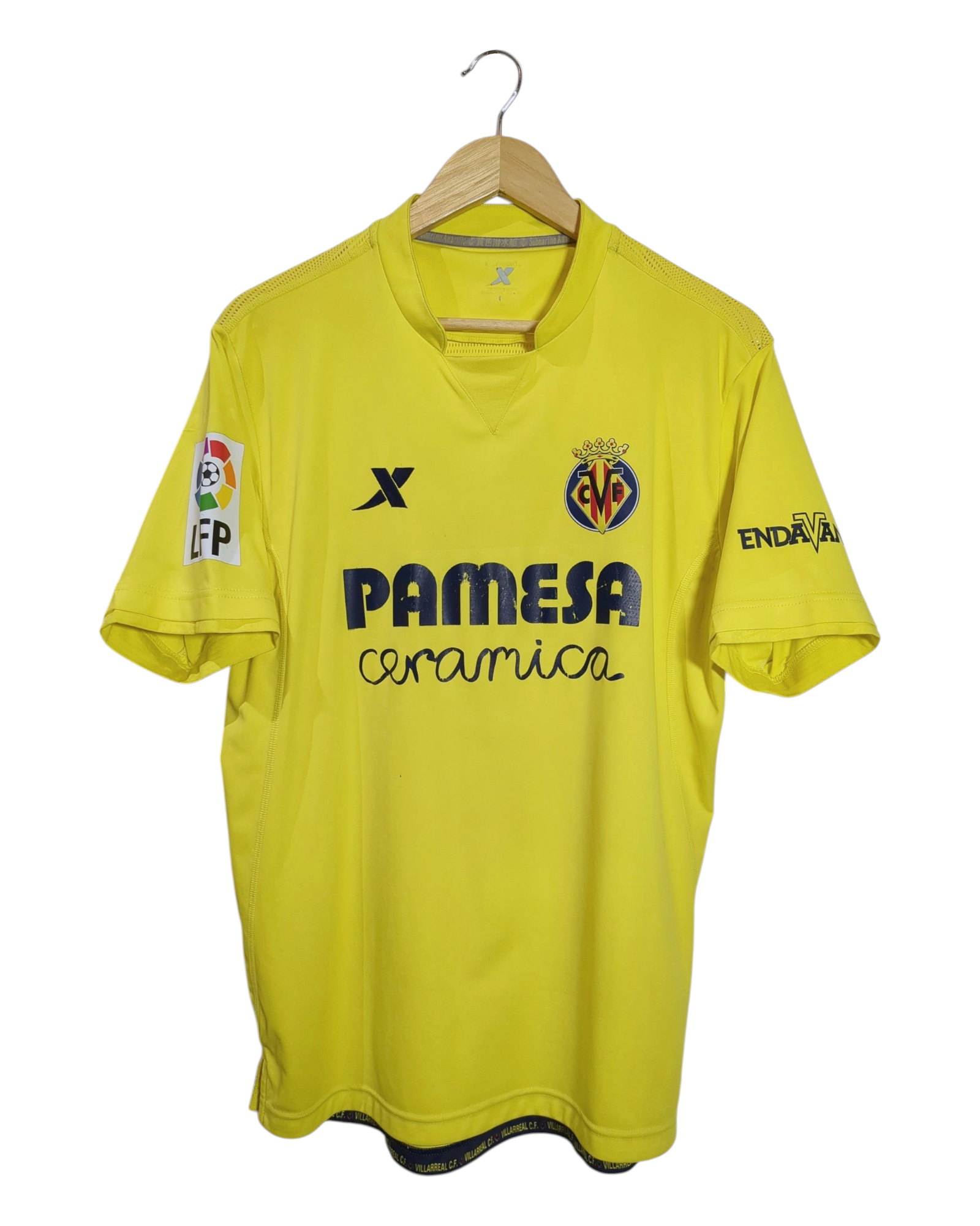 2015-16 Villarreal Xtep Home Shirt - (M)