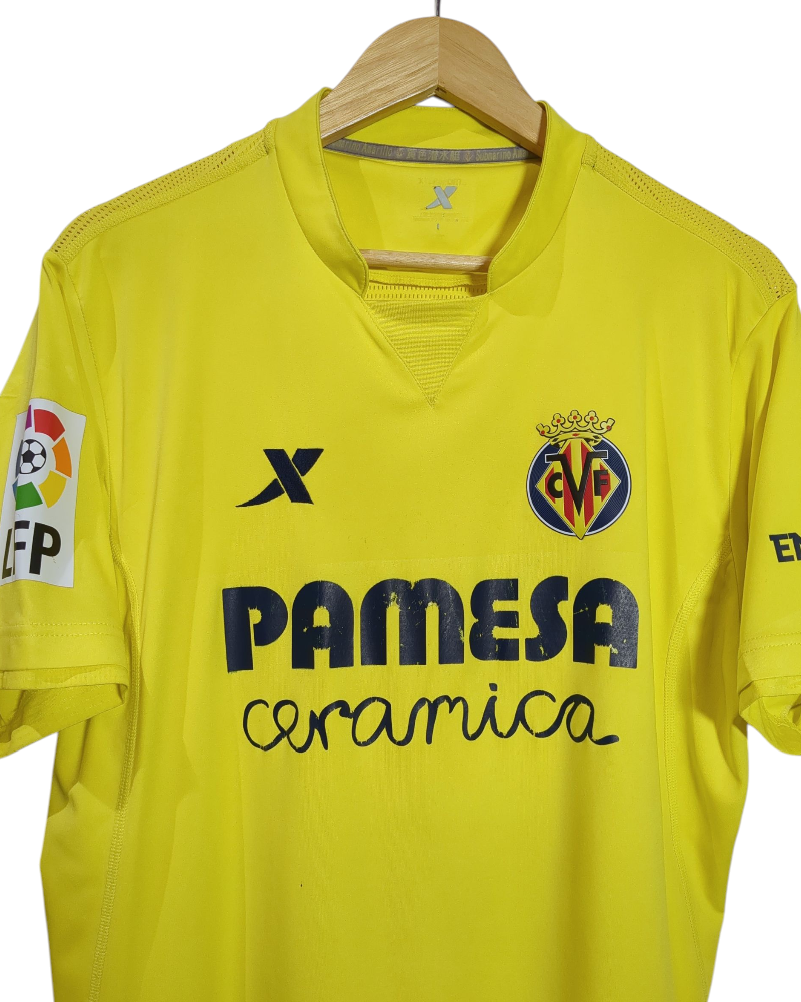2015-16 Villarreal Xtep Home Shirt - (M)