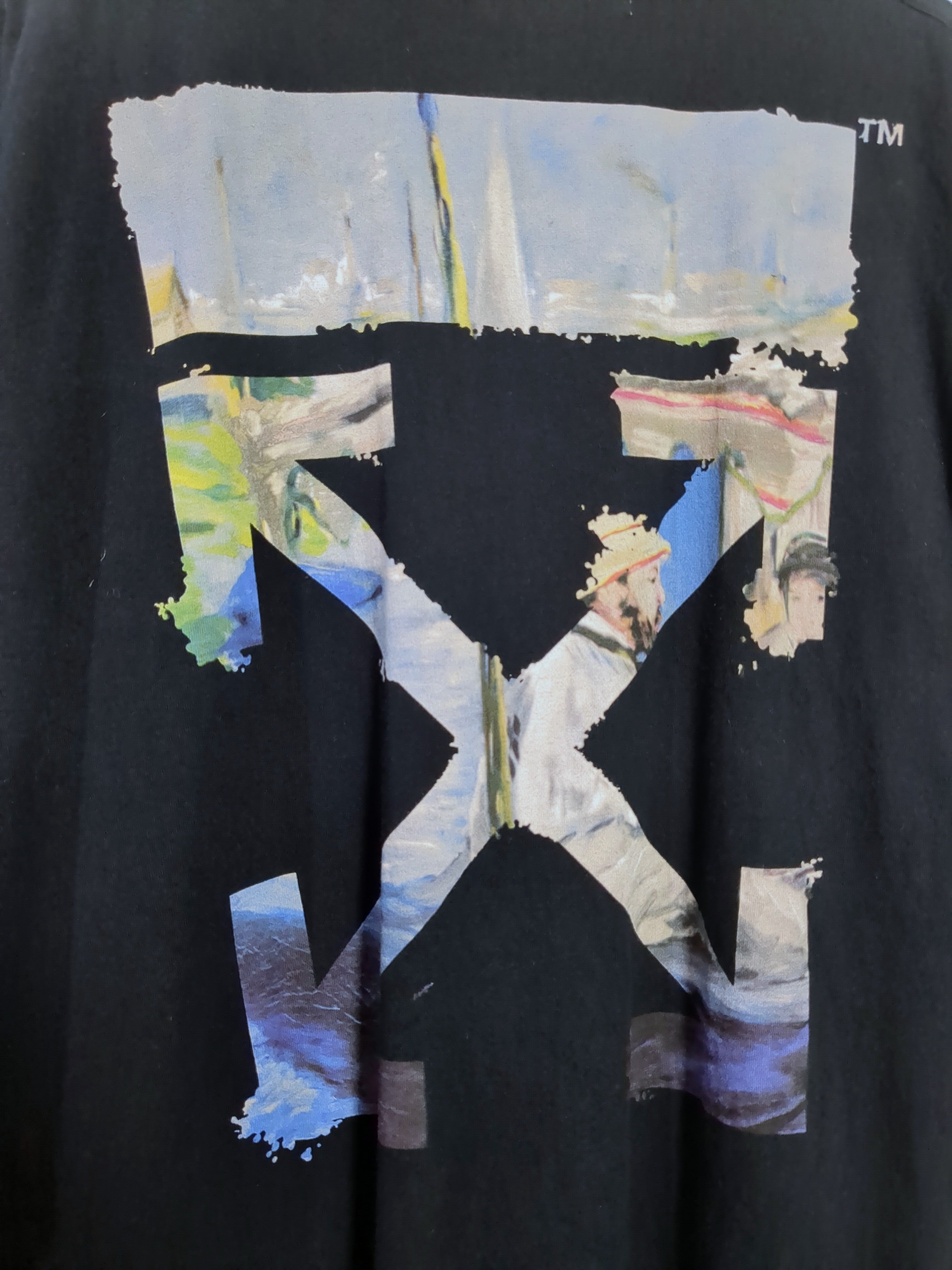 Off-White Colored Arrows Tee - (XL)
