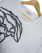 Versace Half Tape Medusa Tee - (M)