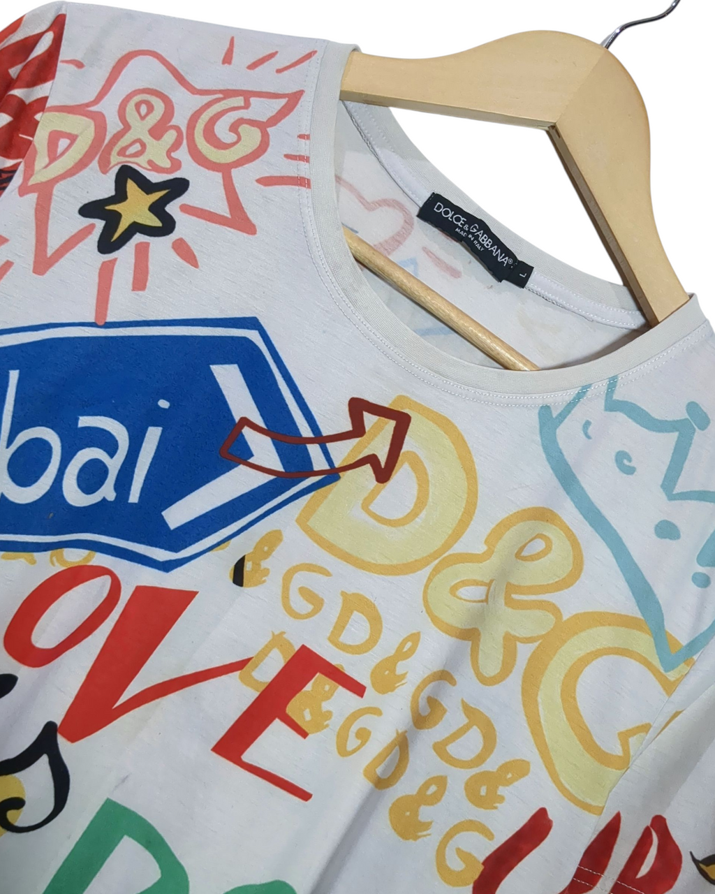Dolce & Gabbana Dubai Graffiti Tee - (M)