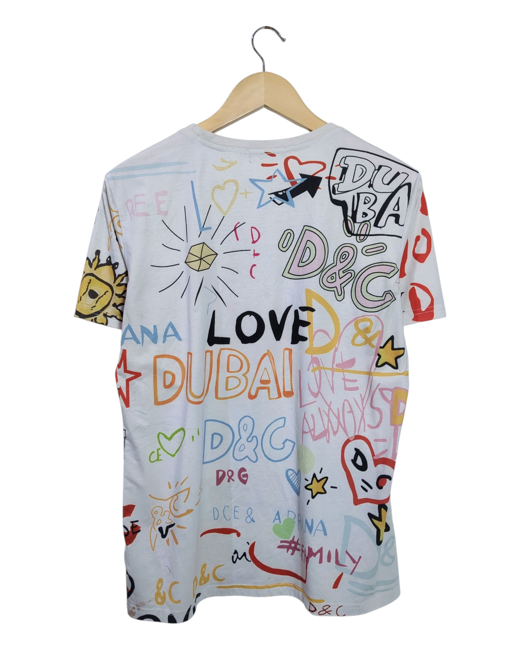 Dolce & Gabbana Dubai Graffiti Tee - (M)