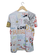Dolce & Gabbana Dubai Graffiti Tee - (M)