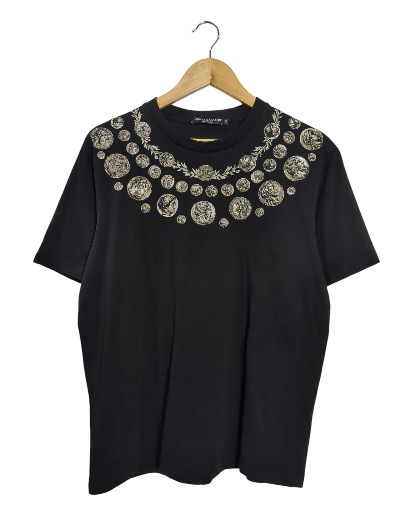 Dolce & Gabbana Coin Medallion Tee - (M)