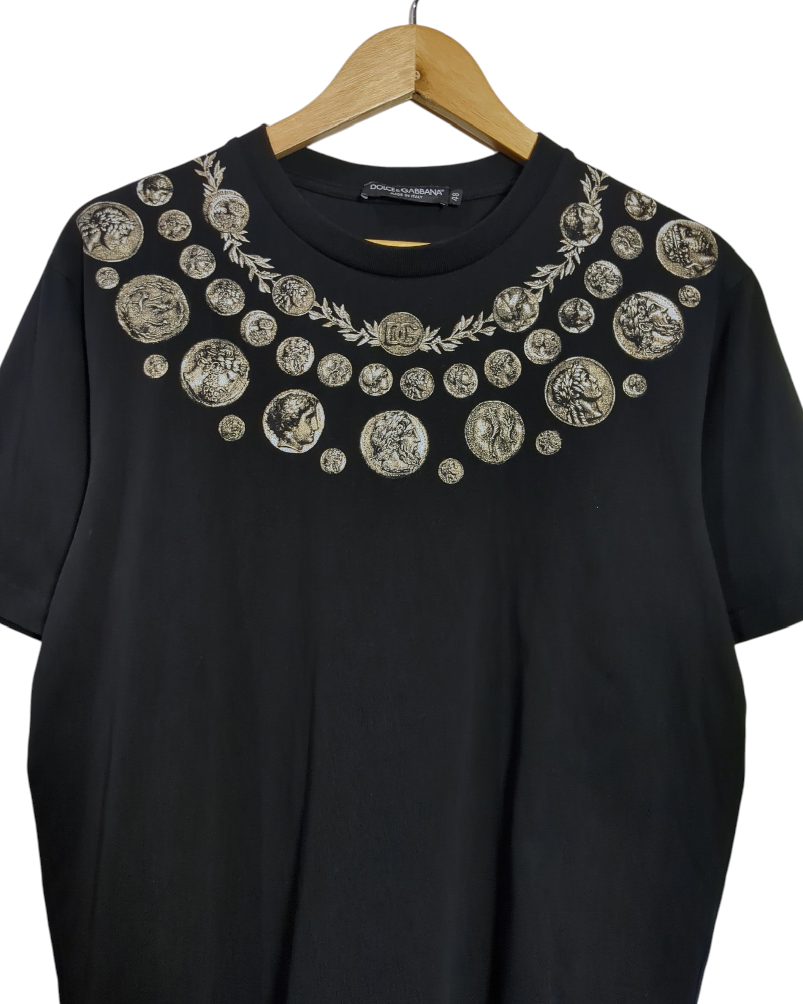 Dolce & Gabbana Coin Medallion Tee - (M)