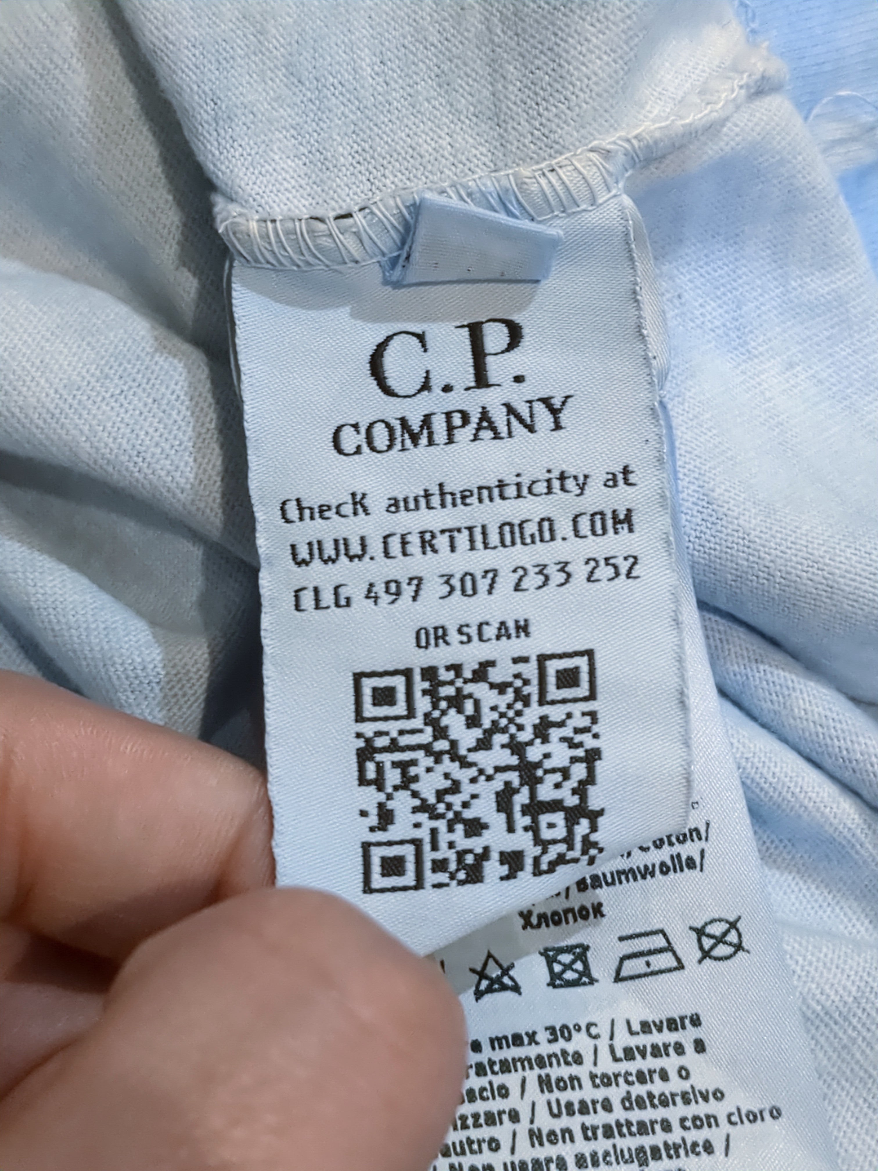 CP Company I.C.E Logo Tee - (M)