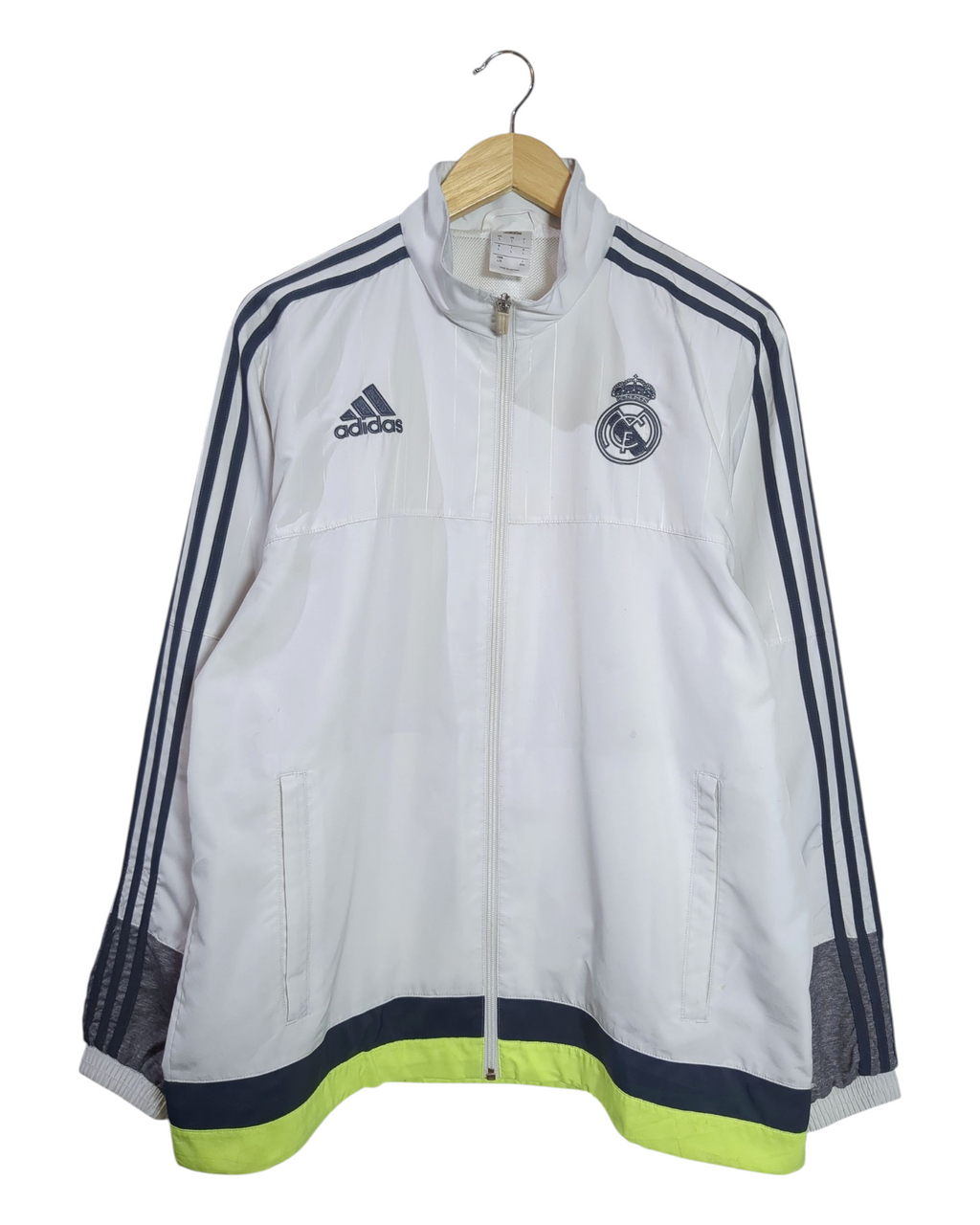 2015-16 Real Madrid Adidas Track Jacket - (L)