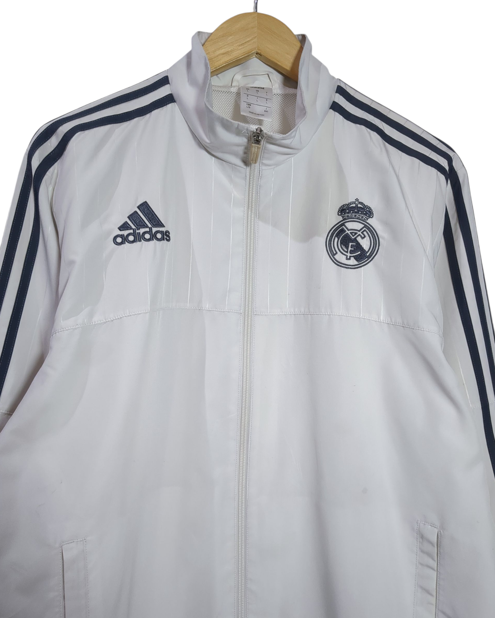 2015-16 Real Madrid Adidas Track Jacket - (L)