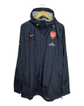 2008-09 Arsenal Nike Hooded Rain Jacket - (XL)