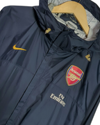 2008-09 Arsenal Nike Hooded Rain Jacket - (XL)