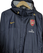 2008-09 Arsenal Nike Hooded Rain Jacket - (XL)