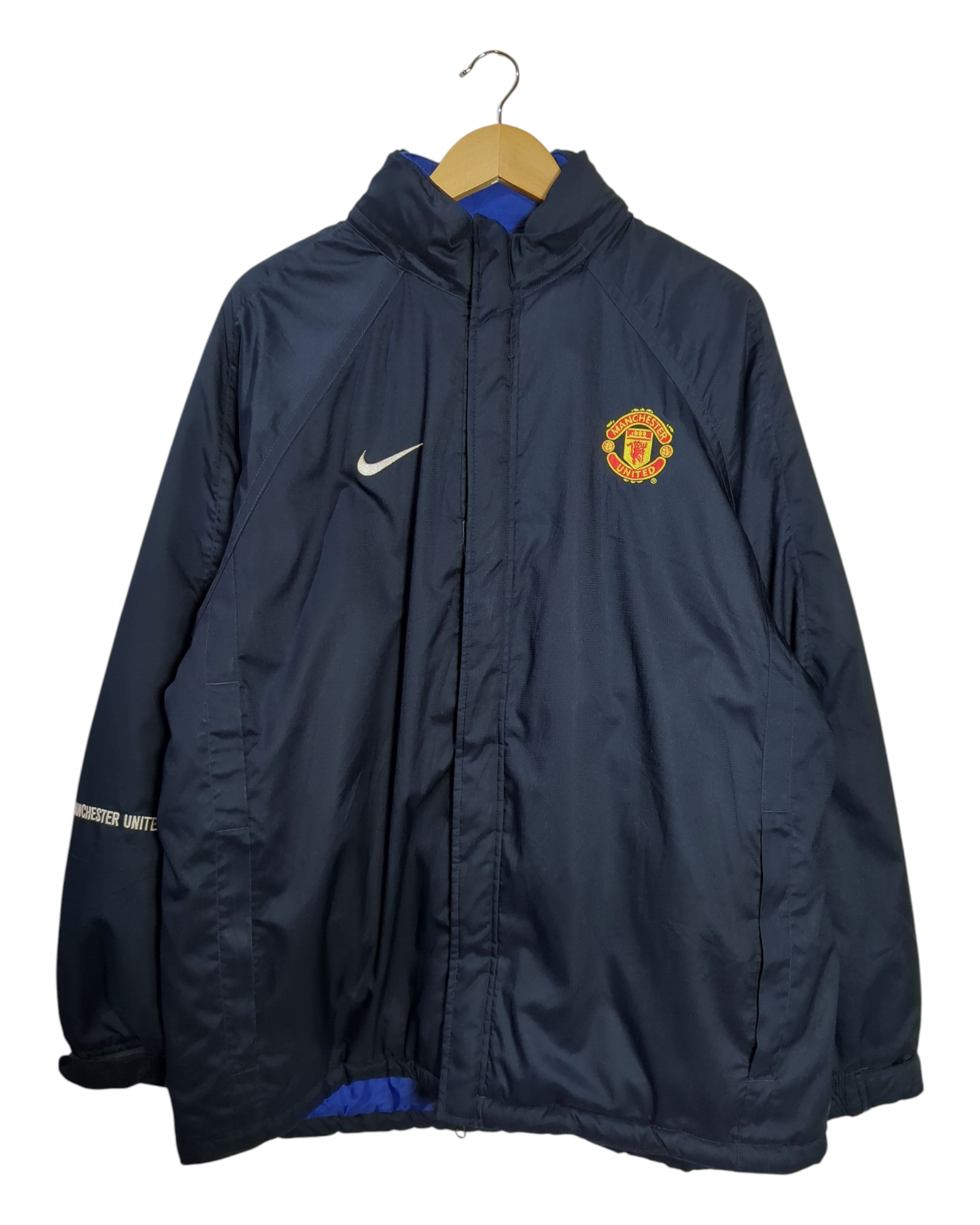 2005-06 Manchester United Nike Bench Padded Jacket - (XL)