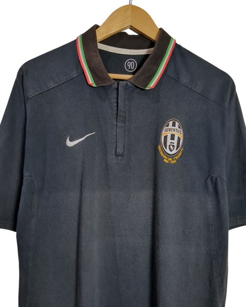 2005-06 Juventus Nike 1/4 Zip Polo Shirt - (L)