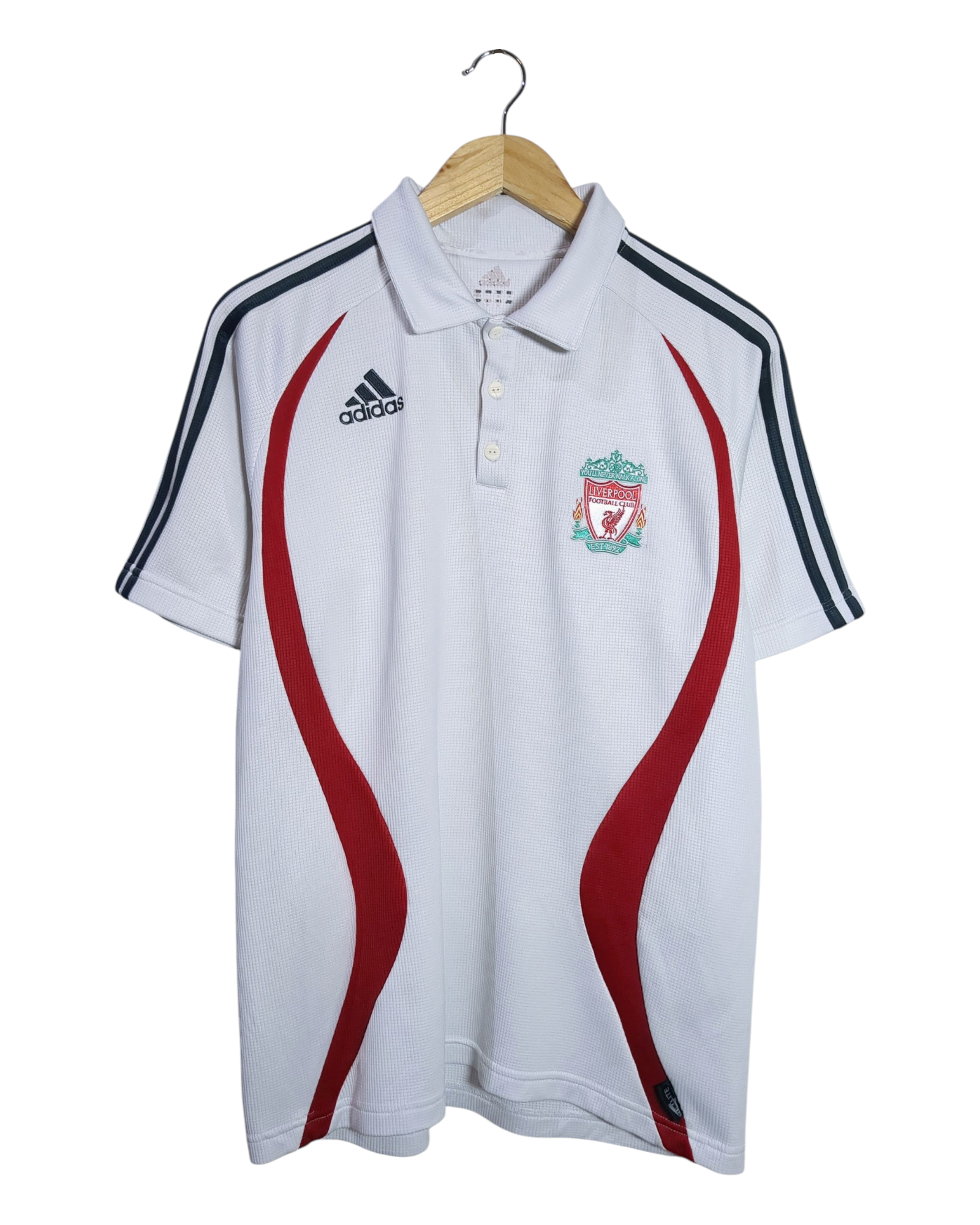 2006-07 Liverpool Adidas Polo Shirt - (L)