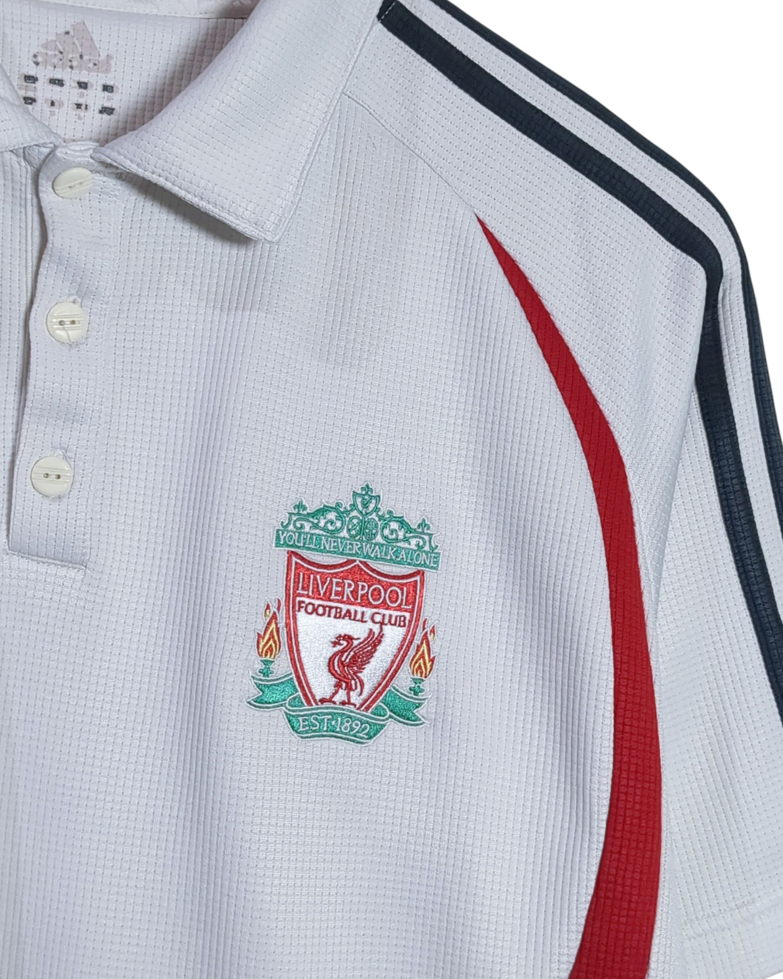 2006-07 Liverpool Adidas Polo Shirt - (L)