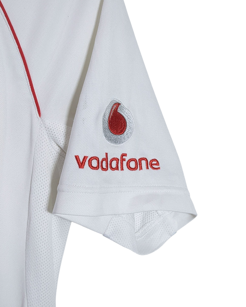 2008-10 England Cricket Adidas Test Shirt - (M)