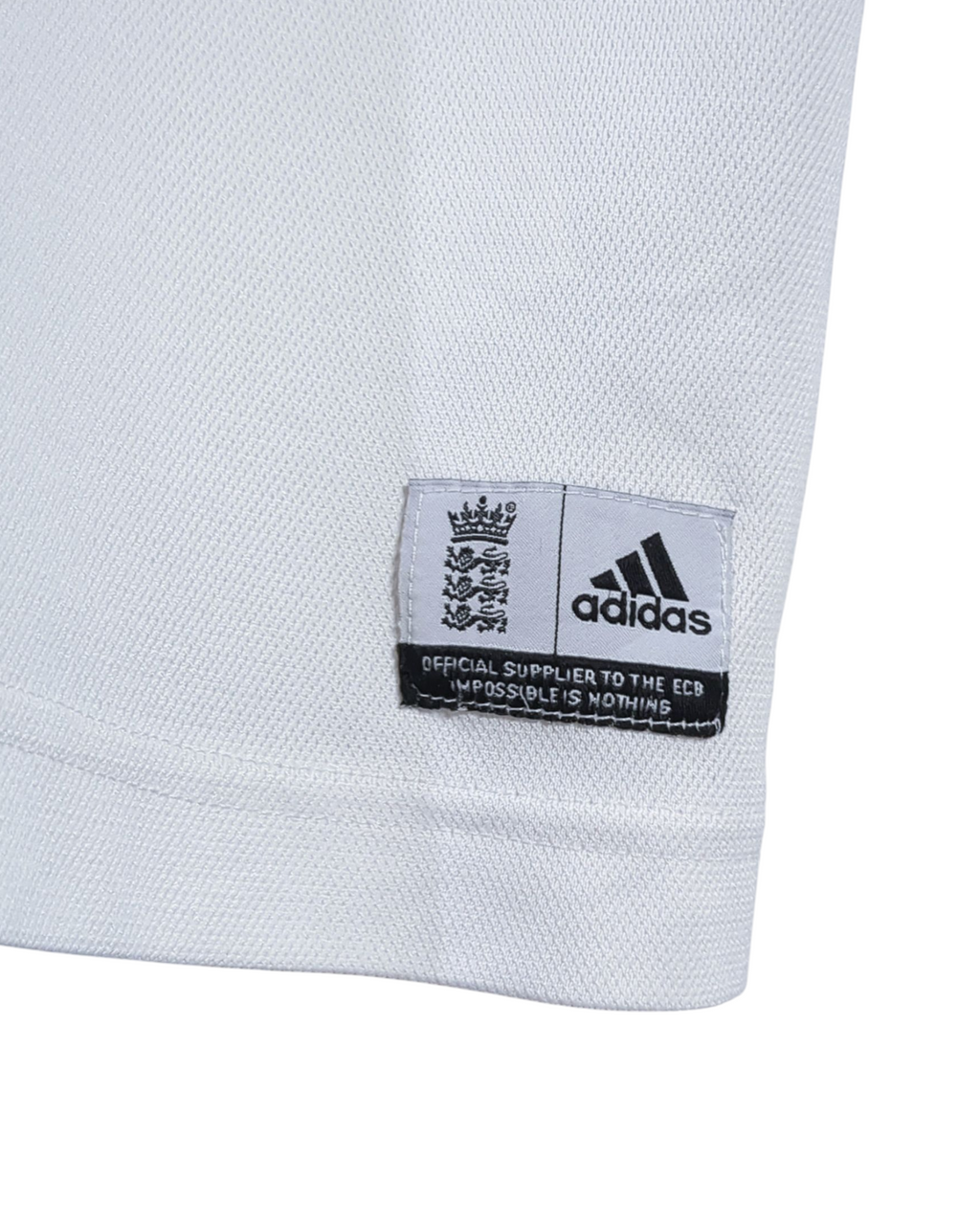 2008-10 England Cricket Adidas Test Shirt - (M)