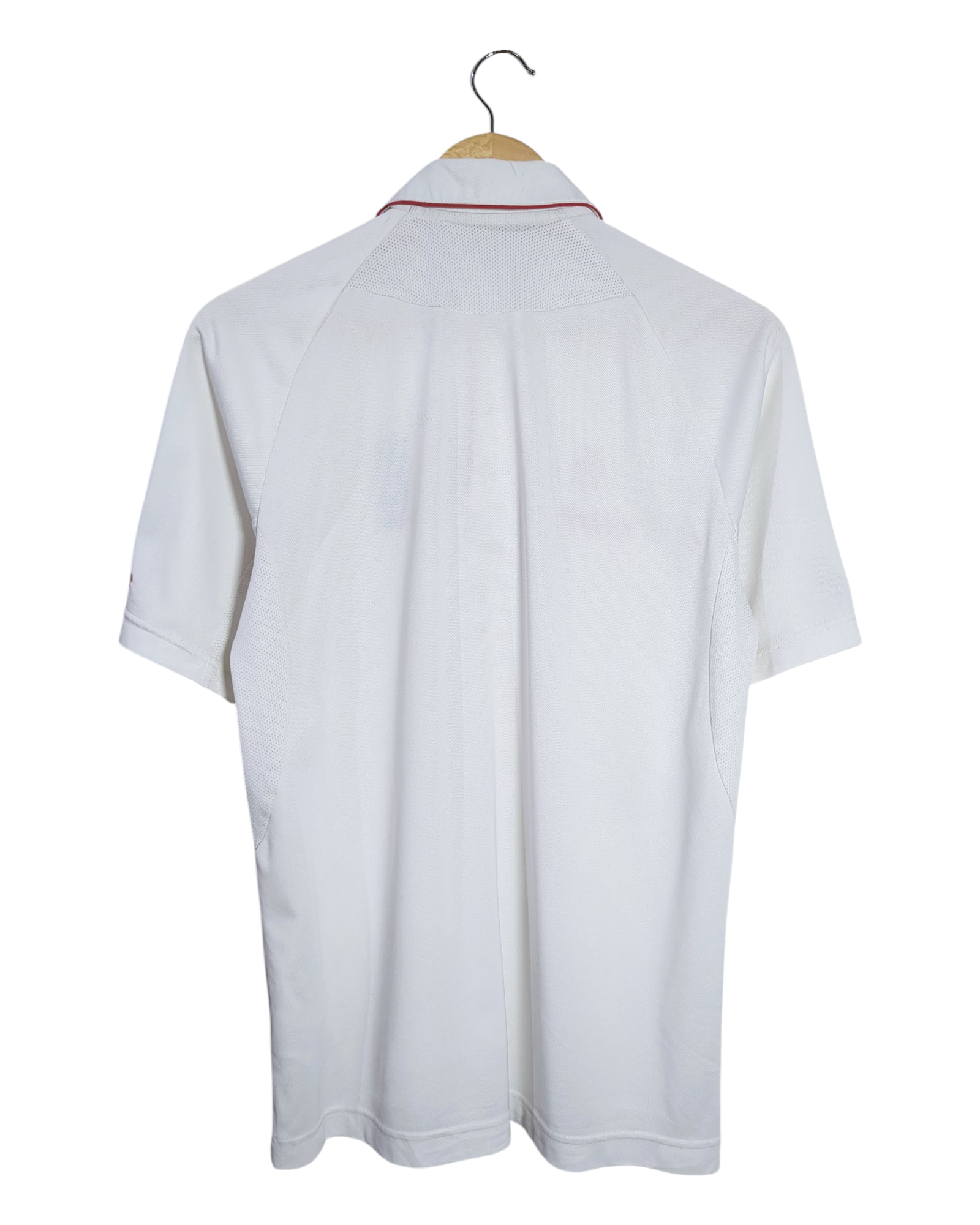 2008-10 England Cricket Adidas Test Shirt - (M)