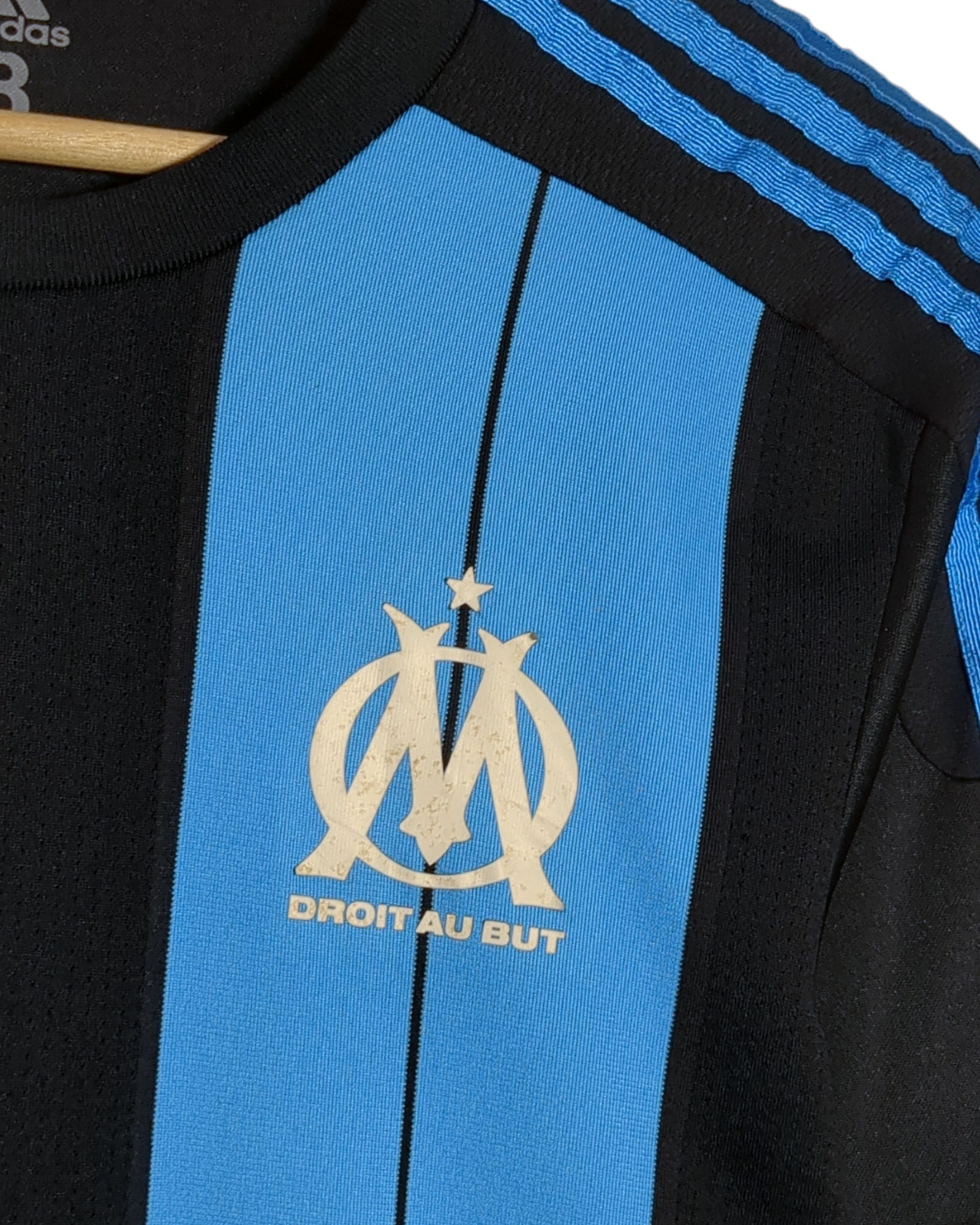 2015-16 Olympique Marseille Adidas Player Issue Away L/S Shirt - (M)