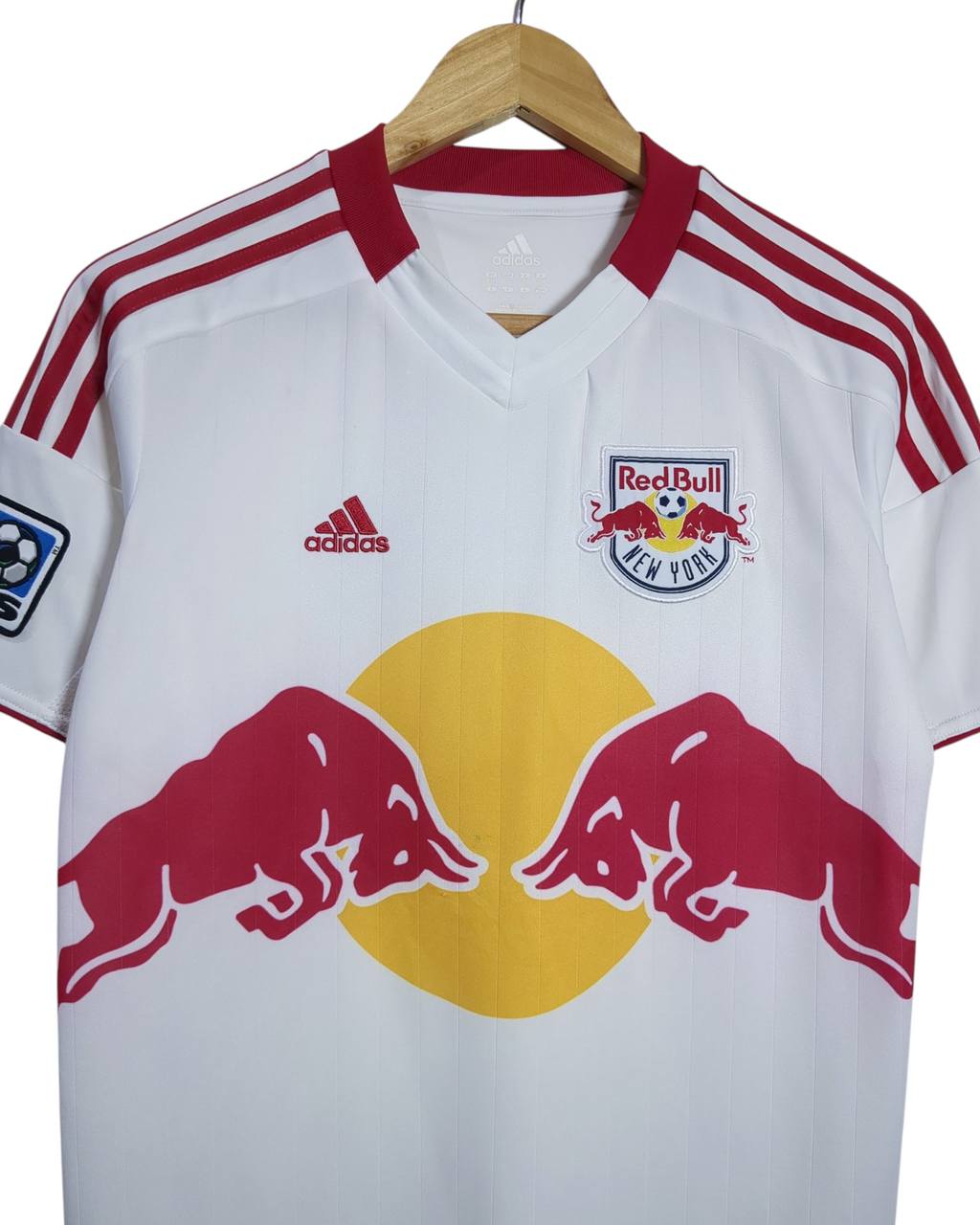 2012-13 New York Red Bulls Adidas Home Shirt - (L.Boys)