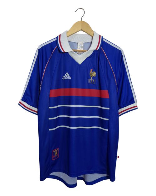 1998-00 France Adidas Home Shirt - (M)