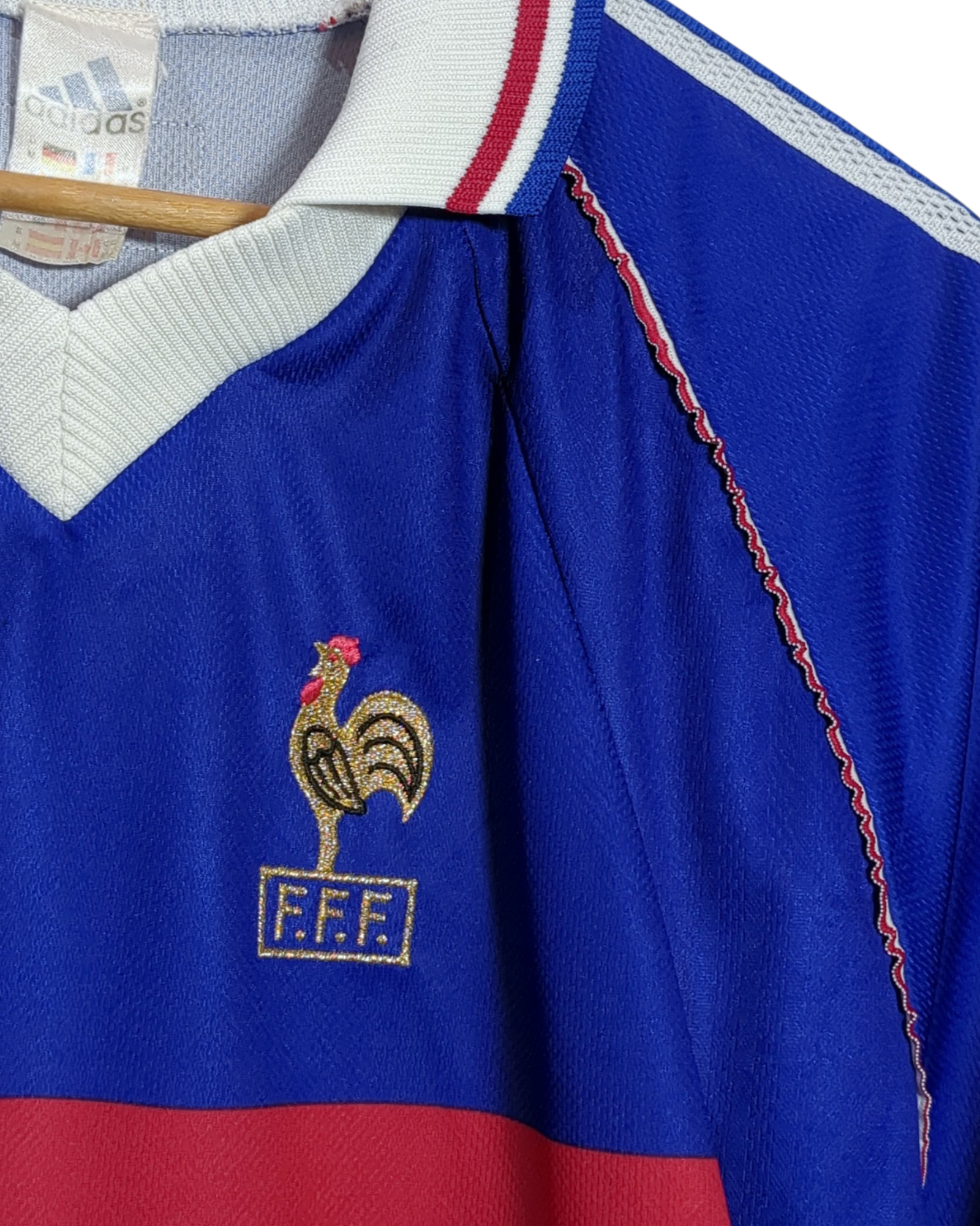 1998-00 France Adidas Home Shirt - (M)