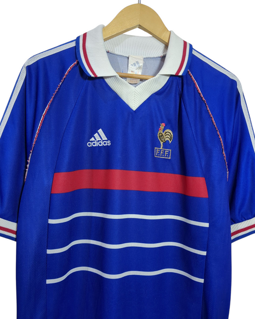 1998-00 France Adidas Home Shirt - (M)