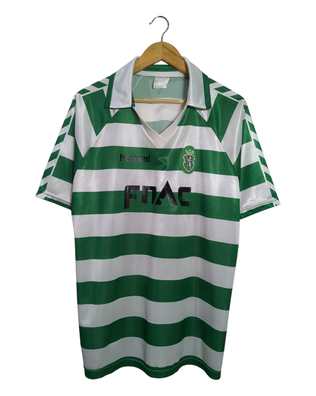 1980s Sporting Hummel Home Shirt - (L)