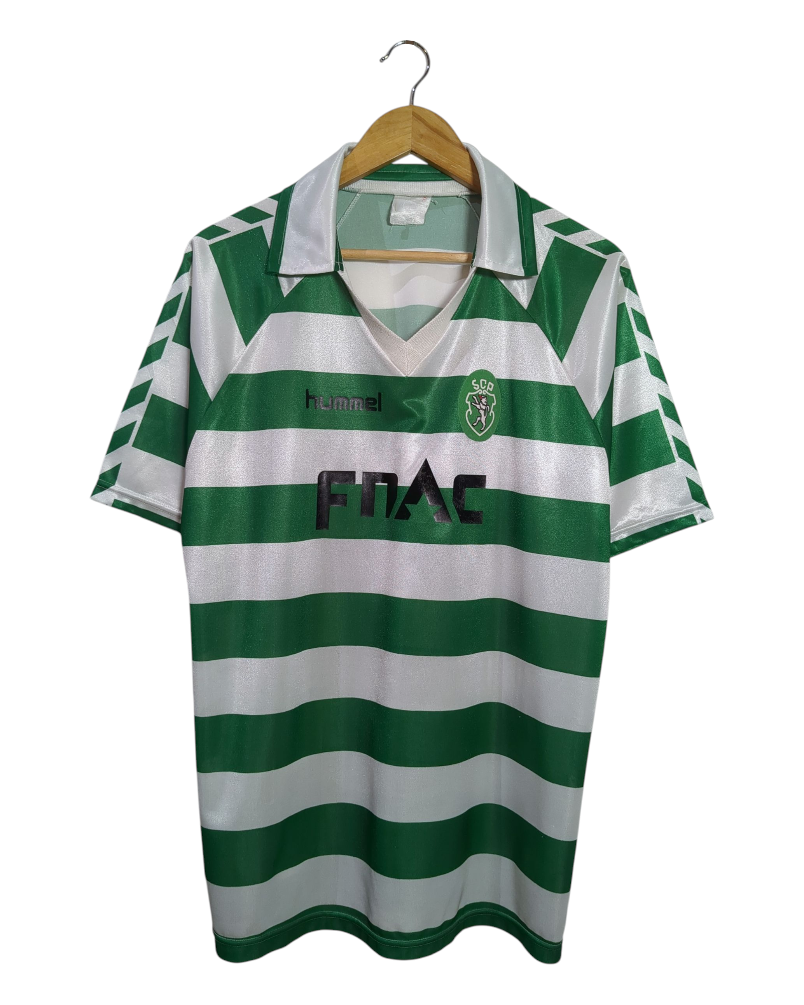 1980s Sporting Hummel Home Shirt - (L)