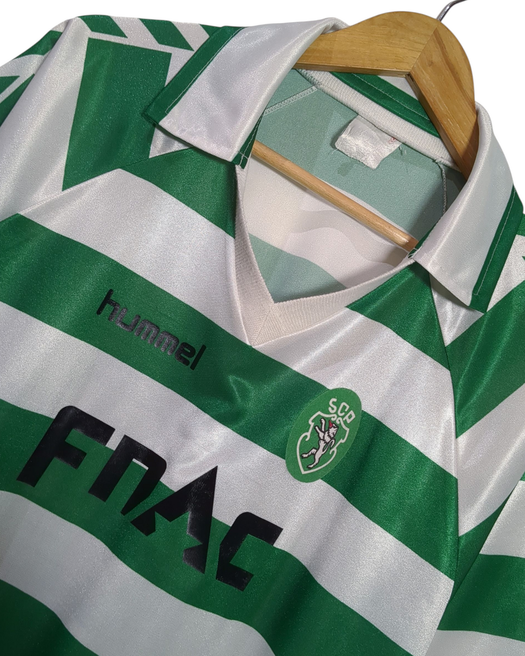 1980s Sporting Hummel Home Shirt - (L)