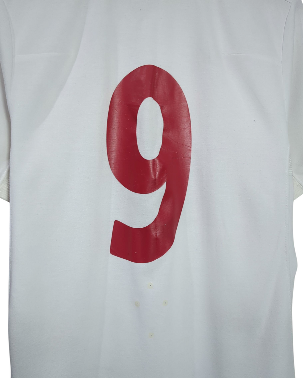 2009-10 England Umbro Home Shirt #9 - (M)