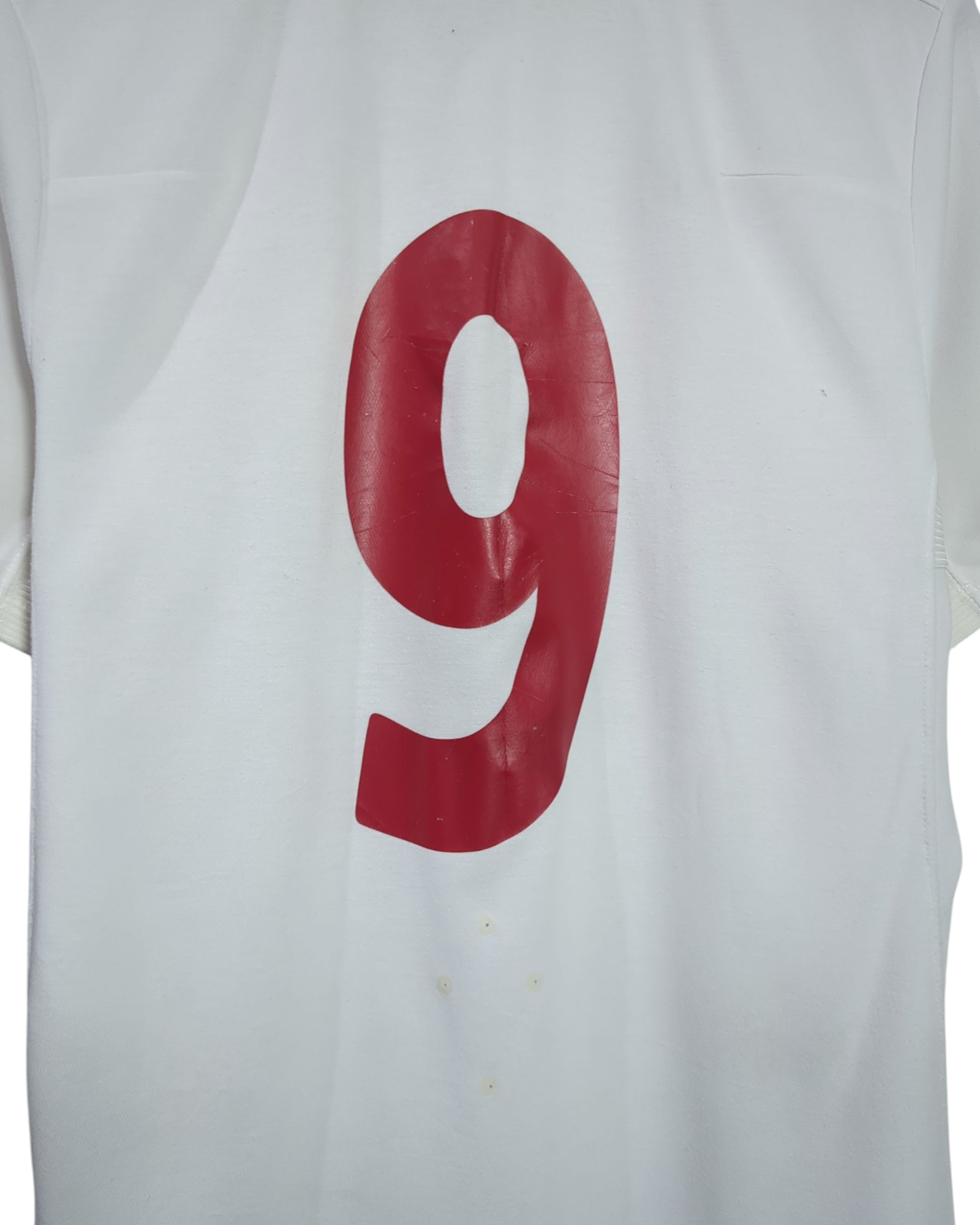 2009-10 England Umbro Home Shirt #9 - (M)
