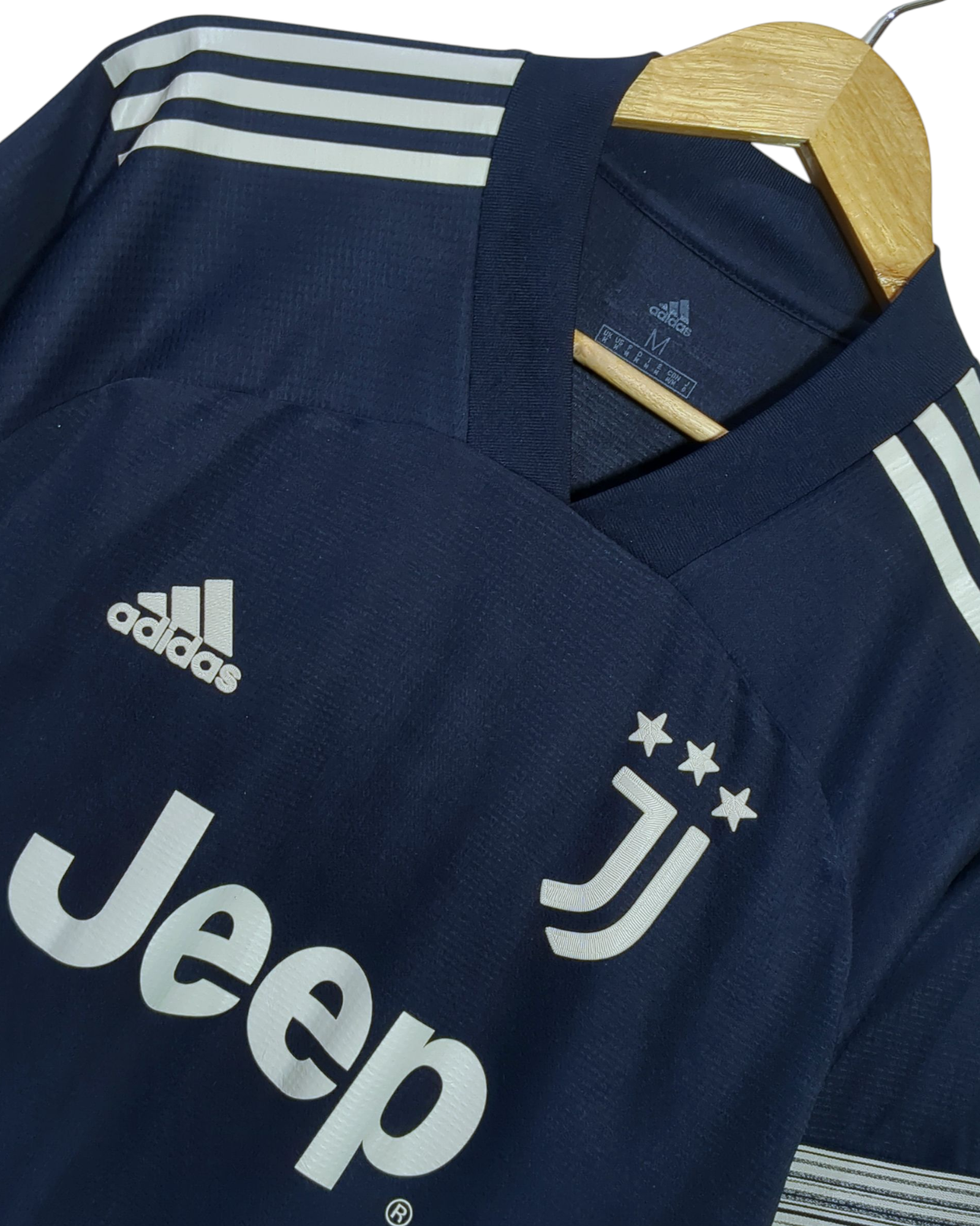 2020-21 Juventus Adidas Authentic Away Shirt #7 Ronaldo - (M)