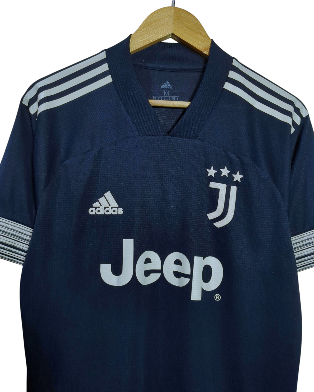2020-21 Juventus Adidas Authentic Away Shirt #7 Ronaldo - (M)
