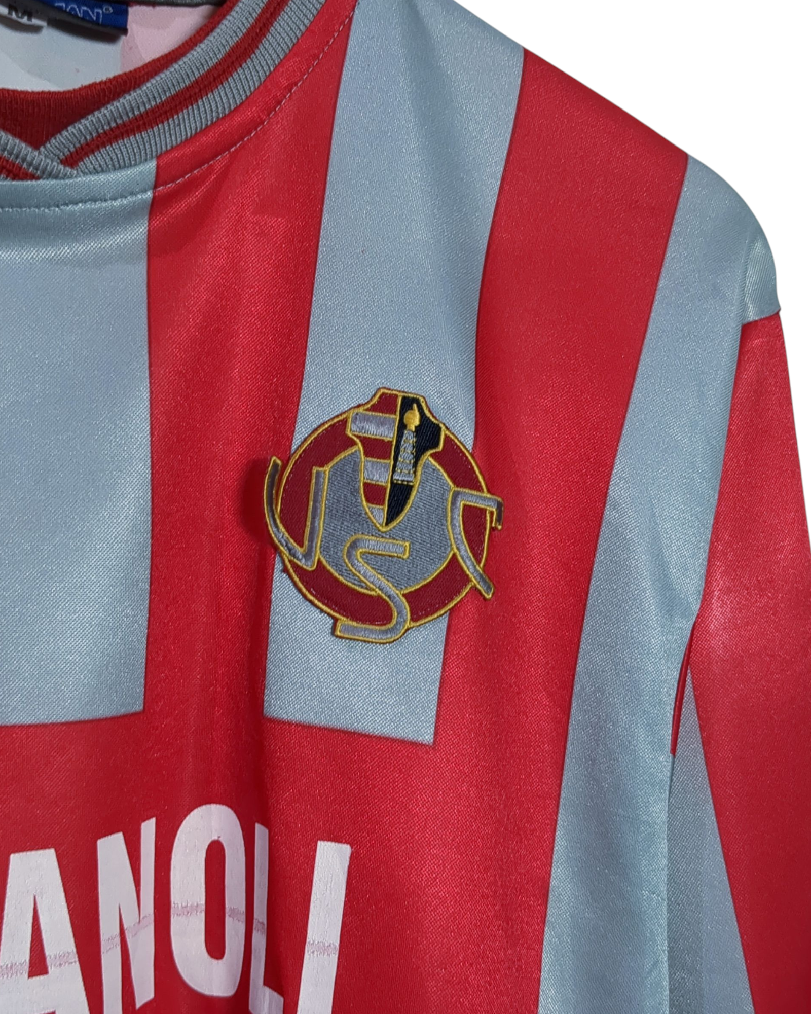 2002-03 Cremonese Garman Home L/S Shirt #3 - (M)