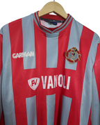 2002-03 Cremonese Garman Home L/S Shirt #3 - (M)