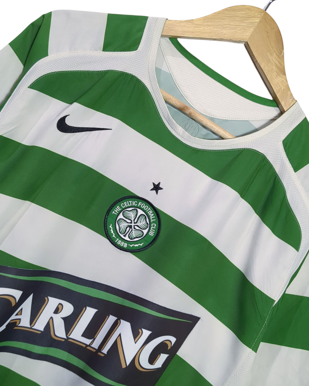 2005-07 Celtic Nike Home Shirt - (L)