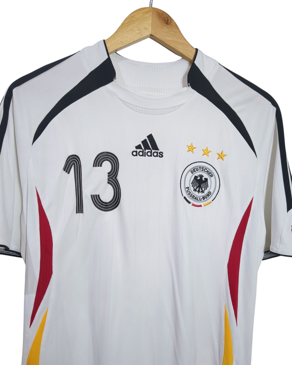 2005-07 Germany Adidas Home Shirt #13 Ballack - (M)