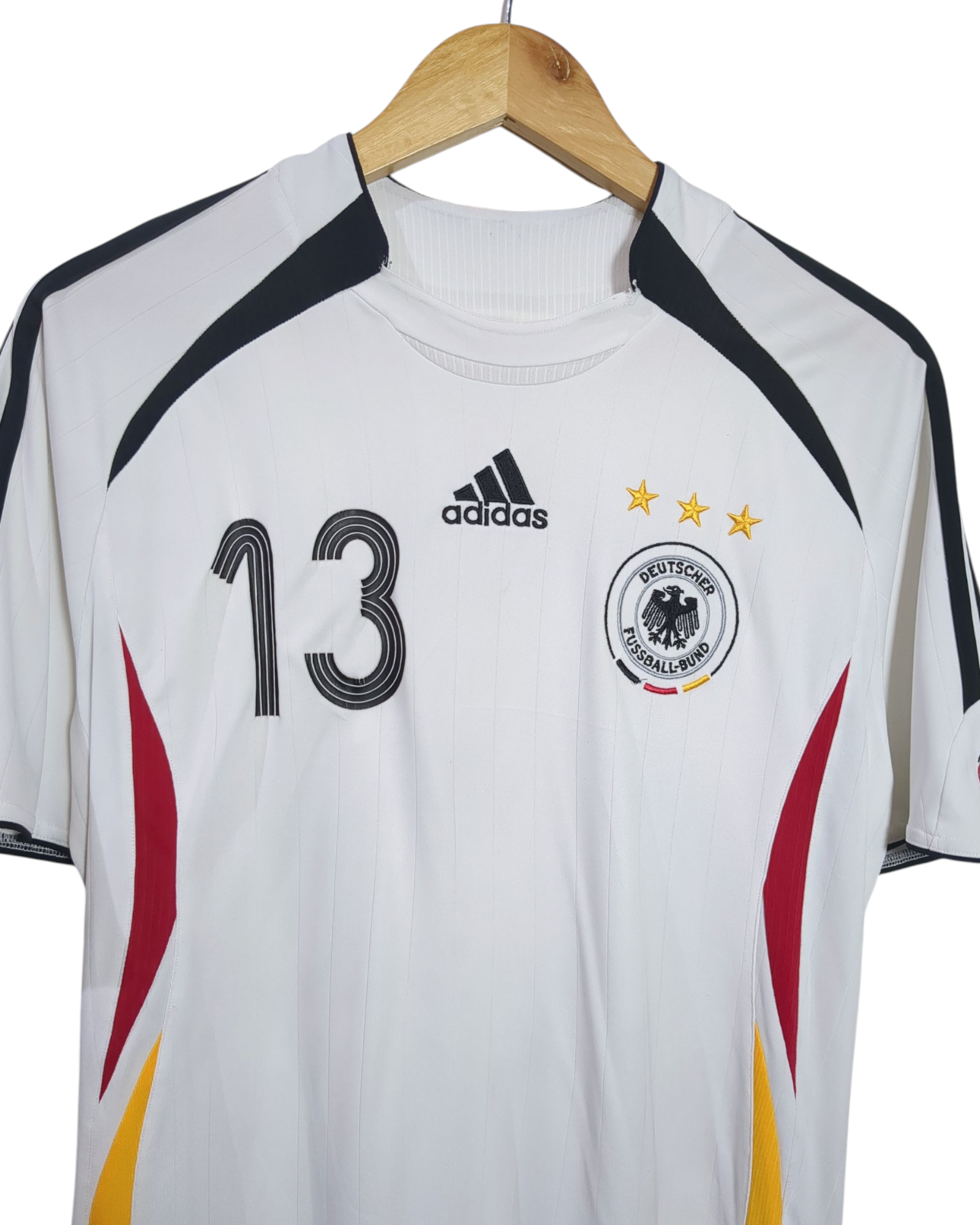 2005-07 Germany Adidas Home Shirt #13 Ballack - (M)