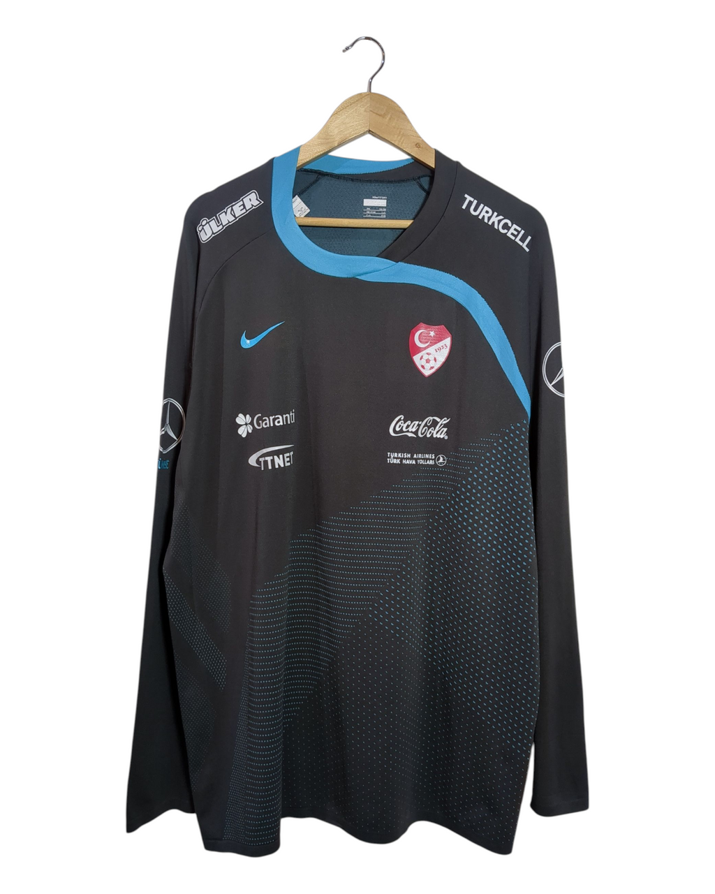 2008-09 Turkey Nike Player Issue Training L/S Shirt - (XL)