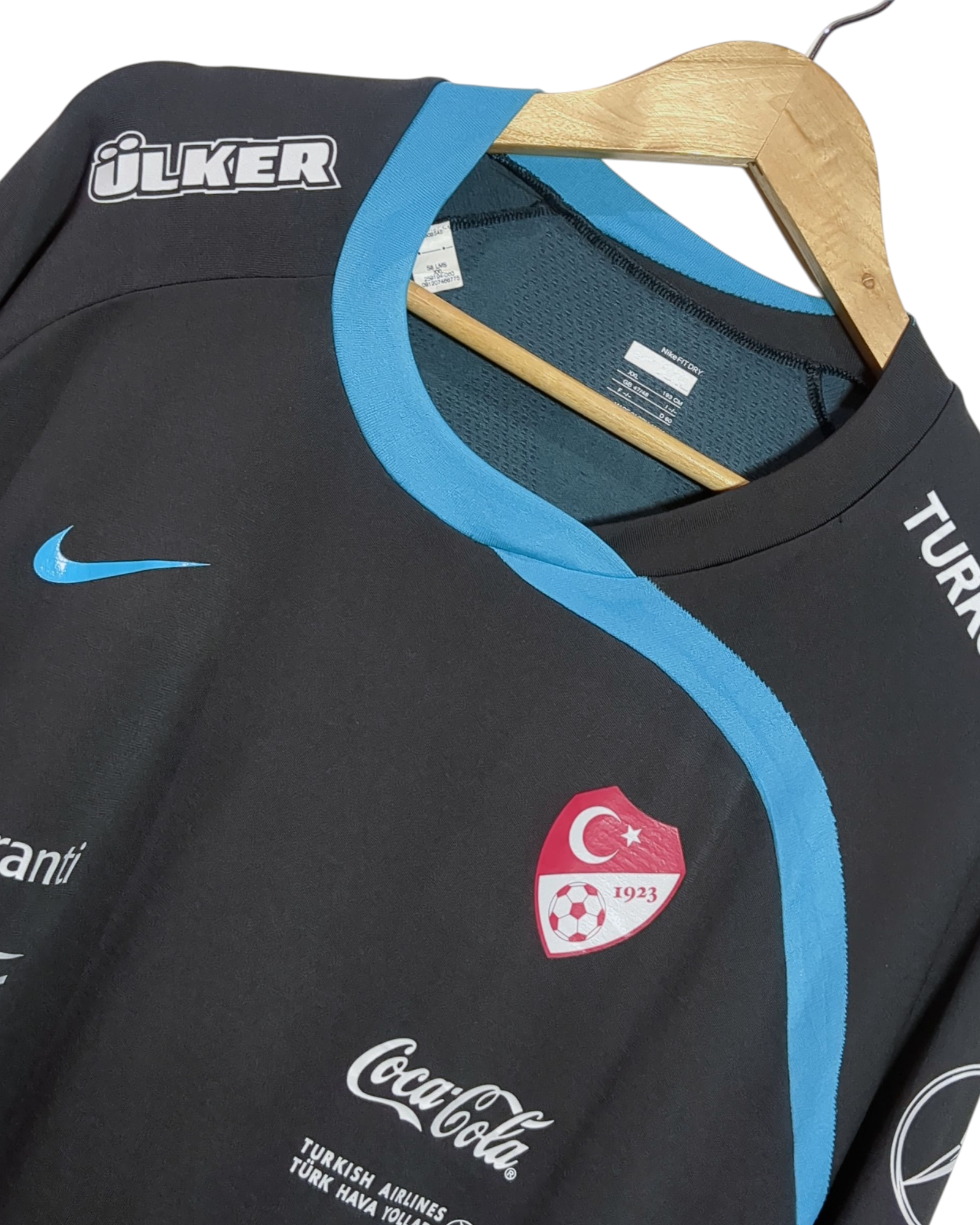 2008-09 Turkey Nike Player Issue Training L/S Shirt - (XL)
